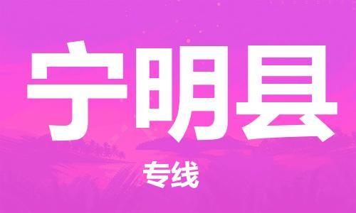 增城区到宁明县物流专线-增城区至宁明县货运-托付物流，放心交给我